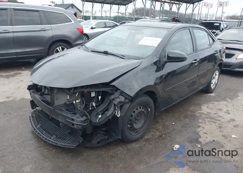 2015 Toyota Corolla L из США, поврежденный, VIN 2T1BURHE2FC353176